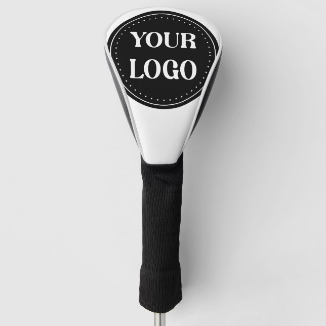 Sleek, contemporary, polished,& customisable golf head cover (Front)