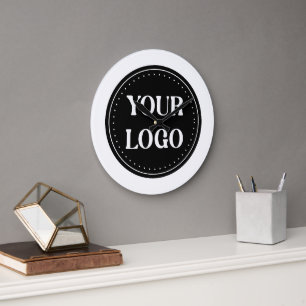 Sleek, contemporary, polished,& customisable large clock