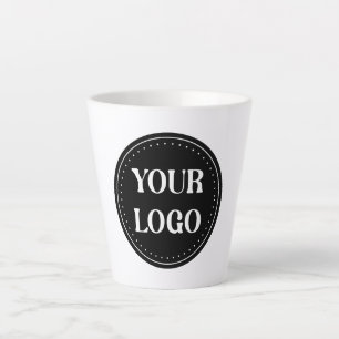 Sleek, contemporary, polished,& customisable latte mug