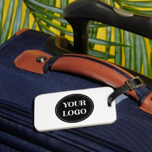Sleek, contemporary, polished,& customisable luggage tag