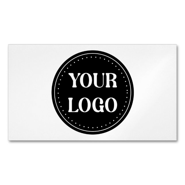 Sleek, contemporary, polished,& customisable magnetic business card (Front)