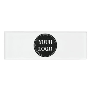 Sleek, contemporary, polished,& customisable name tag