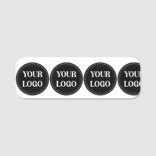 Sleek, contemporary, polished,& customisable name tag