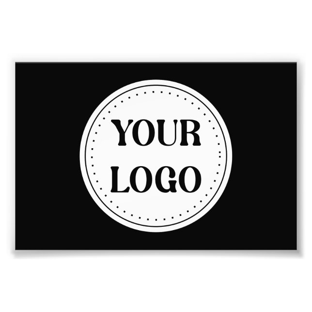  Sleek, contemporary, polished,& customisable. Photo Print (Front)