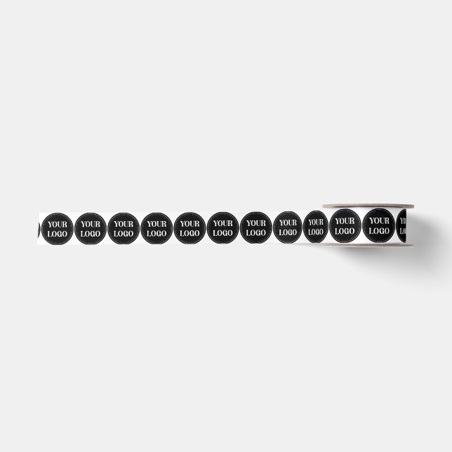 Sleek, contemporary, polished,& customisable satin ribbon (Front)