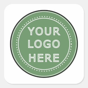 Sleek, contemporary, polished,& customisable. square sticker