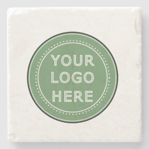 Sleek, contemporary, polished,& customisable. stone coaster