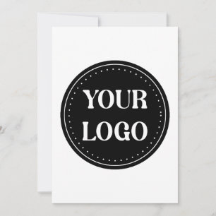 Sleek, contemporary, polished,& customisable thank you card