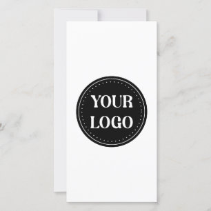 Sleek, contemporary, polished,& customisable thank you card