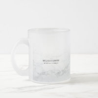 Sleek customisable text on marble transparent