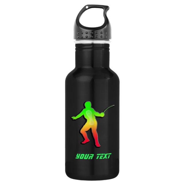 Sleek Fencing 532 Ml Water Bottle (Front)