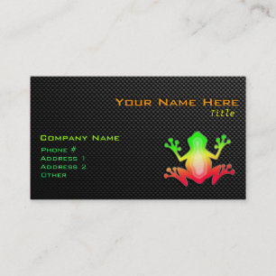 Sleek Frog Business Card