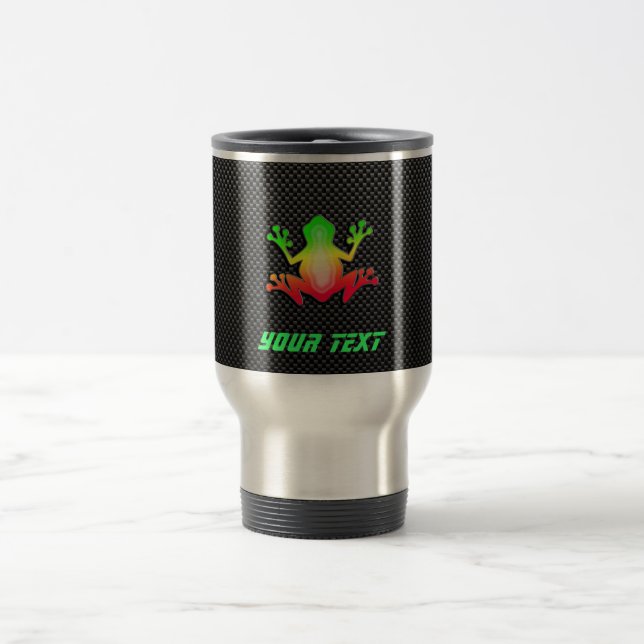 Sleek Frog Travel Mug (Center)