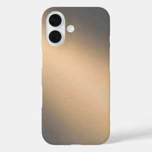 Sleek Golden Ombre – iPhone 16 Case