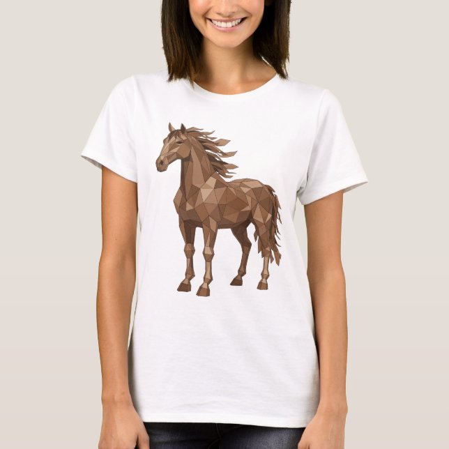Sleek Grey ABSTRACT ART Graphic Design T-Shirt (Front)