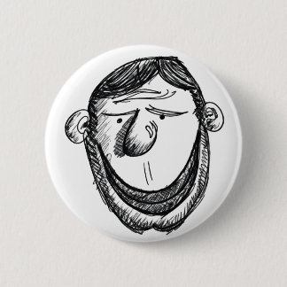 Sleek guy 6 cm round badge