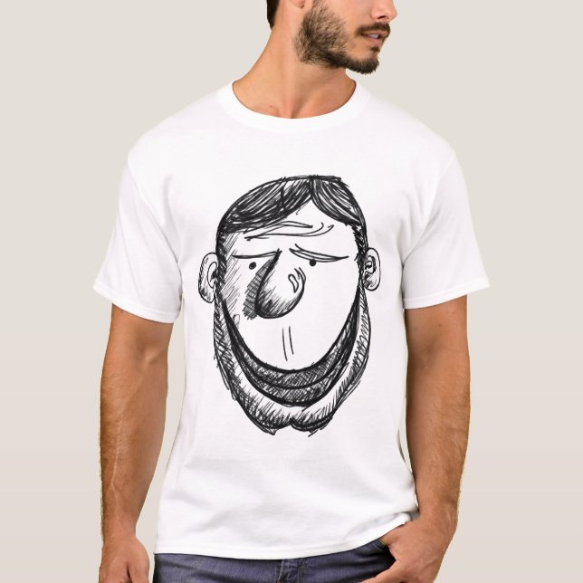 Sleek guy T-Shirt (Front)