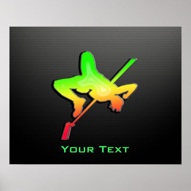 Sleek High Jump Poster (Front)