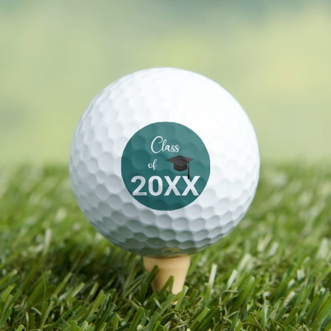 sleek, minimal Top of the Class Golf Balls (Insitu Tee)