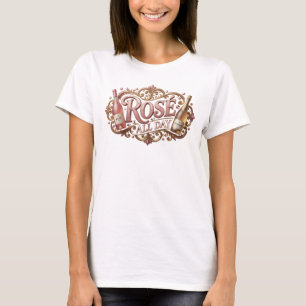 Sleek Pink ROS ALL DAY Tee