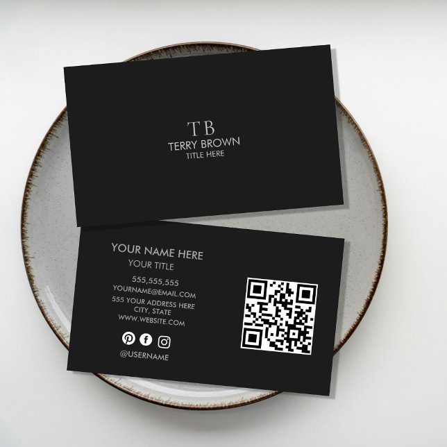 Sleek Professional Business Card | Minimal Modern  (Creator Uploaded)