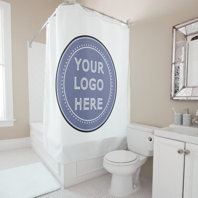 Sleek, Refined, & Personalised Binder Shower Curtain (In Situ)