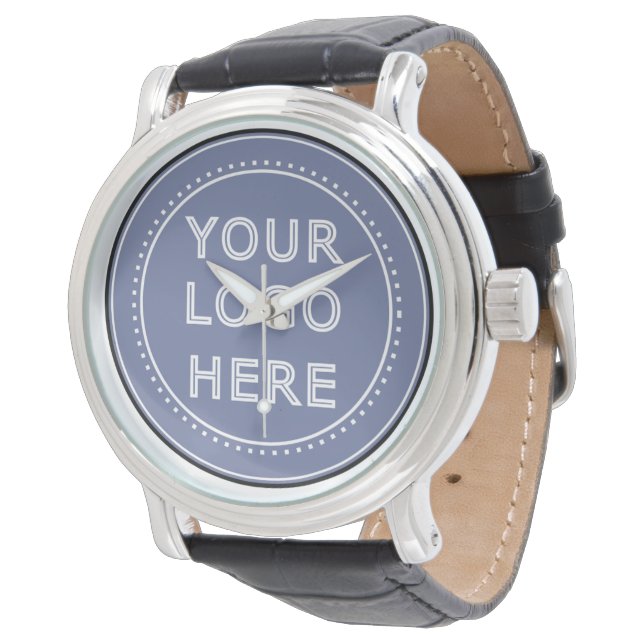 Sleek, Refined, & Personalised Binder Watch (Angled)