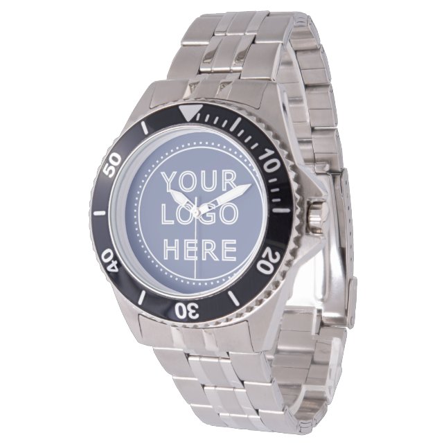 Sleek, Refined, & Personalised Binder Watch (Angled)