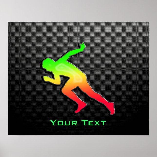 Sleek Running Poster (Front)