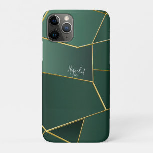Sleek Sage Green Asymmetrical Geometric Case-Mate iPhone Case