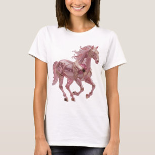 Sleek Silver ABSTRACT ART Statement Design T-Shirt