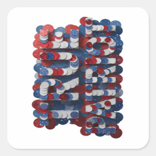 Sleek Silver AMERICA Sticker Graphic
