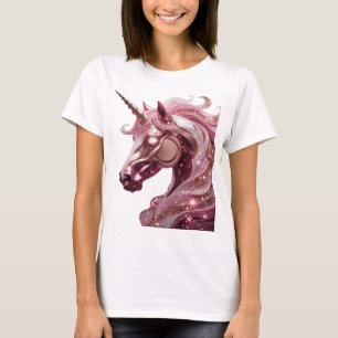 Sleek Silver UNICORN Quote Design T-Shirt