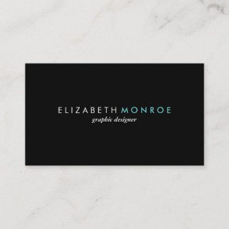 Sleek Simple Modern Business Cards