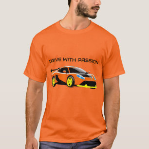 Sleek Sports Car Design and Modern Aesthetic T-Shirt