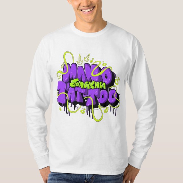 Sleek & Stylish: Vogue Voyage Essential Long Sleev T-Shirt (Front)