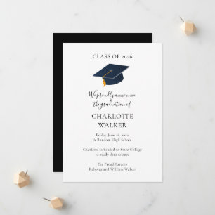 Sleek University Alumni 2026 Graduation Party Announcement