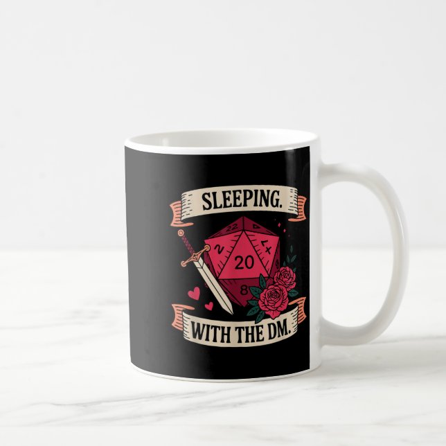 Sleeng. With The Dm. Funny Design  Coffee Mug (Right)