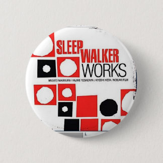 sleep 6 cm round badge