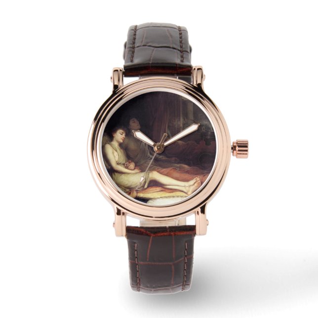 Sleep and His Half Brother Death (Grief) Watch (Front)