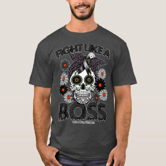 Sleep Apnoea Awareness fight like a boss 1 T-Shirt