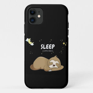 Sleep Approved Sloth - Sleeping Clothes - Sleep  Case-Mate iPhone Case