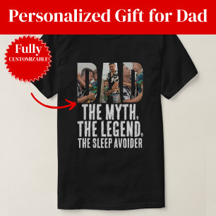 Sleep Avoider Dad Gift T-Shirt