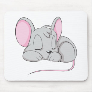 Sleep Baby Mouse Rat Nap Shirt Pad