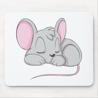 Sleep Baby Mouse Rat Nap Shirt Pad