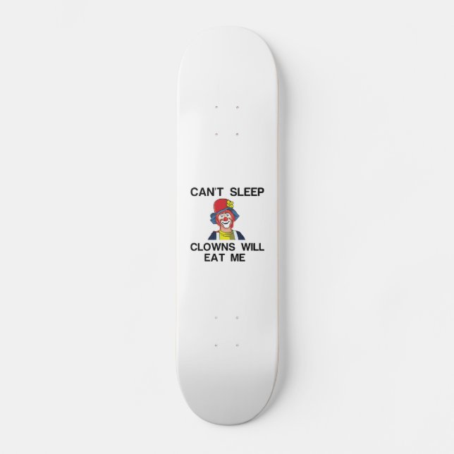 SLEEP CLOWNS EAT SKATEBOARD (Front)