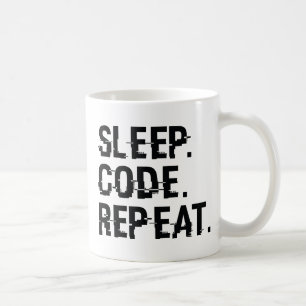 Sleep Code Repeat Coffee Mug