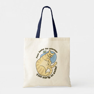 Sleep Deprived Feline | Tote Bag