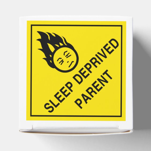 Sleep Deprived Parent Favour Box (Top)