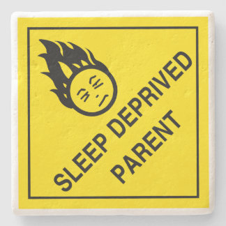 Sleep Deprived Parent Stone Coaster